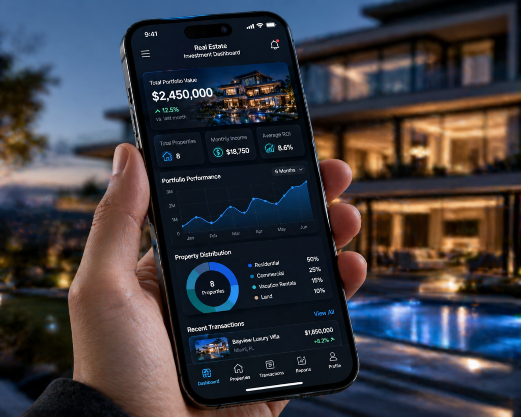 Smart Asset Liquidity through Tokenized Land Fractions