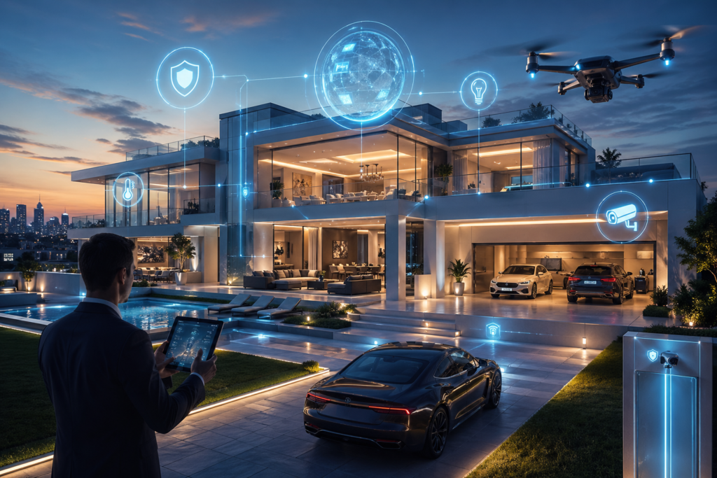 Autonomous USA Smart Property Managed by AI for Elite Investors