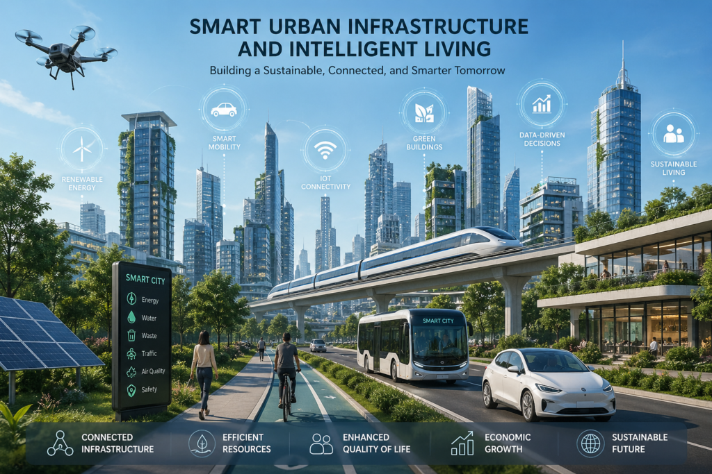 Smart Urban Infrastructure and Intelligent Living